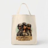 Sac à provisions de guerrier de prière (Devant)
