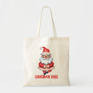 Sac à provisions de Noël zen Santa