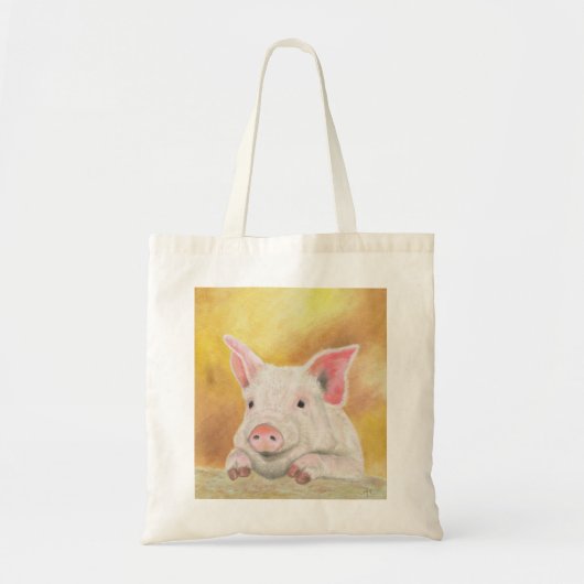 Sac à provisions de porcelet (Devant)