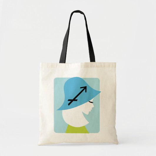 Sac à provisions de zodiaque - Sagittaire (Devant)