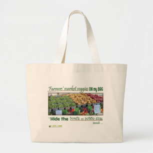 Sac à provisions du marché des agriculteurs