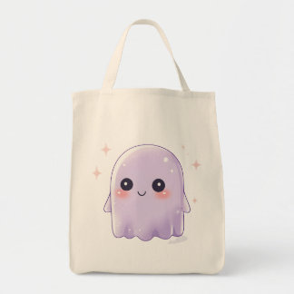 Sac à provisions fantôme Kawaii mignon | Sac Hallo