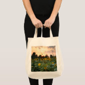Sac à provisions Fleur de tournesol (Devant (produit))