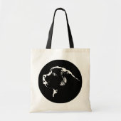 Sac à provisions organique de chien de sac (Devant)