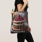 Sac à provisions pour pâtissiers gourmets de gâtea (De près)