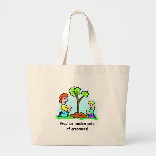 Sac à provisions qui respecte l'environnement de (Devant)