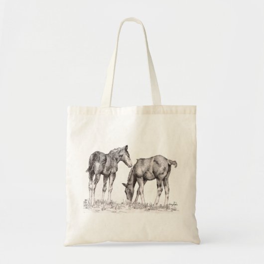 Sac à provisions réutilisable de colts (Devant)