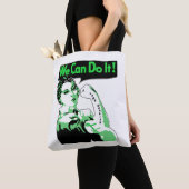 Sac à provisions "We Can Do It" de sensibilisation (De près)