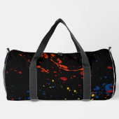 Sac à roulettes Thunderbird Golf - Black Splatter (Verso)