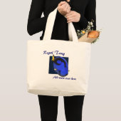 Sac à ruban bleu (Devant (produit))