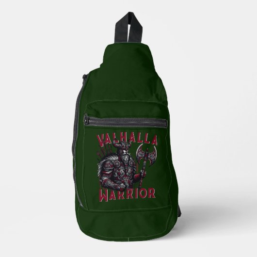 Sac à sling pour guerrier Valhalla (Recto)