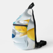 Sac à slingbag simple cool avec ajouter votre text (Coin droit)