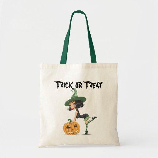 Sac à sorcière mignonne Halloween (Devant)