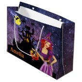 Sac à sorcière personnalisé ou sac de traitement (Devant Angle)