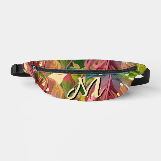 Sac à taille personnalisé avec initiale et esthéti (Recto)