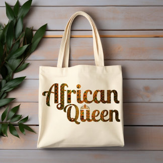 Sac à Tote African Queen — Cadeau pour Elle