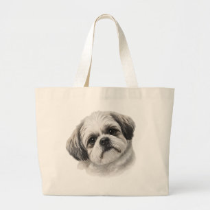 Sac à Tote Art Shih Tzu