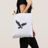 Sac à Tote Artistique Aigle Majestueux (De près)