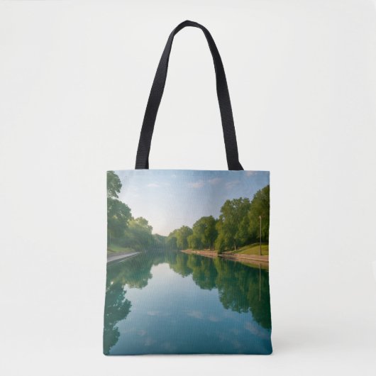 Sac à Tote Barton Springs - Conception d'Austin Te (Devant)