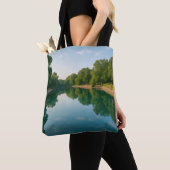 Sac à Tote Barton Springs - Conception d'Austin Te (De près)