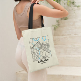 Sac à Tote Carte de Carlisle, Cumbria