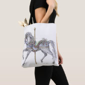 Sac à Tote Cheval de Manège d'Été (De près)