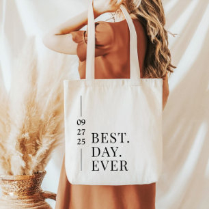 Sac à Tote de Bienvenue de Mariage du Meilleur Jou