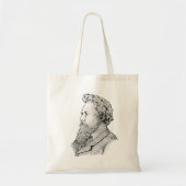 Sac à Tote de la Bibliothèque de Portraits William (Devant)