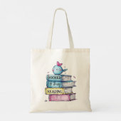 Sac à Tote de Lecture Réservé & Occupé | Introvert (Dos)