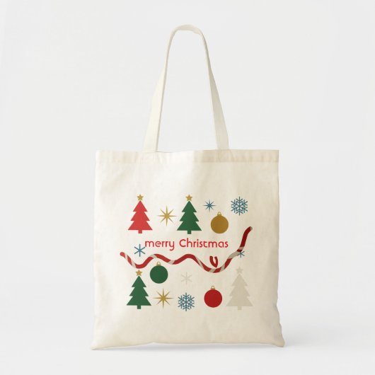 Sac à Tote de Noël Simple Joys (Devant)