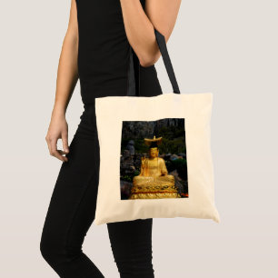 Sac à Tote en Toile Bouddha Doré Jeju-do Corée