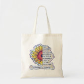 Sac à Tote Fier et Être la Tempête (Devant)