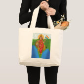 Sac à Tote Goddess Bharat Mata (Devant (produit))