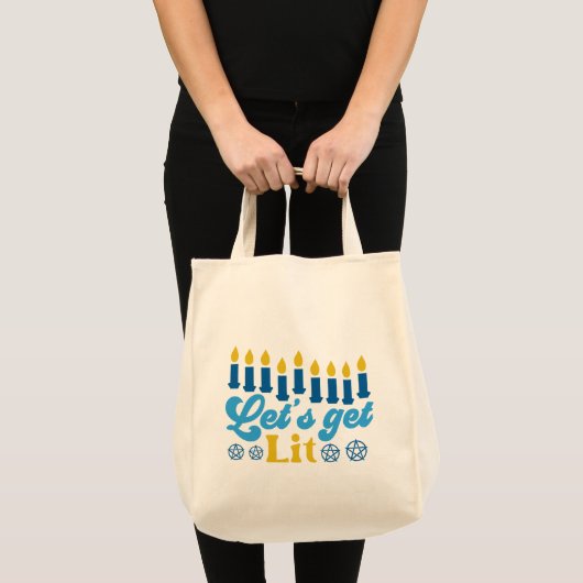 Sac à Tote Let's Get Lit! (Devant (produit))