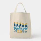 Sac à Tote Let's Get Lit! (Dos)