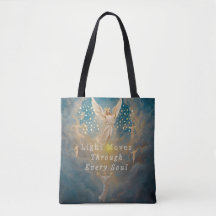 Sac à Tote Light Moves Through Every Soul – Celest