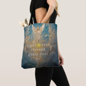 Sac à Tote Light Moves Through Every Soul – Celest (De près)