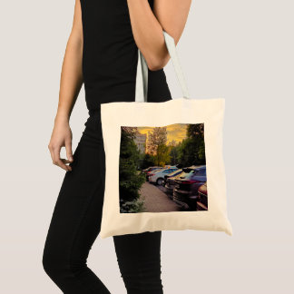 Sac à Tote Ville de l'Heure Dorée – Personnalisabl
