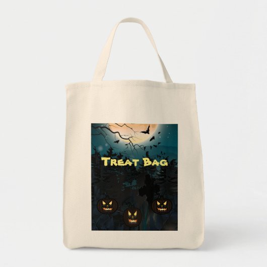 Sac à traiter pour Halloween (Devant)