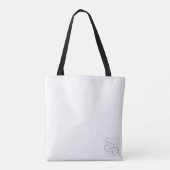 Sac à vélo et fleurs de beauté botanique (Dos)
