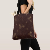 Sac à vélo et fleurs de beauté botanique (De près)