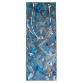 Sac à vin bleu poussière (Dos)