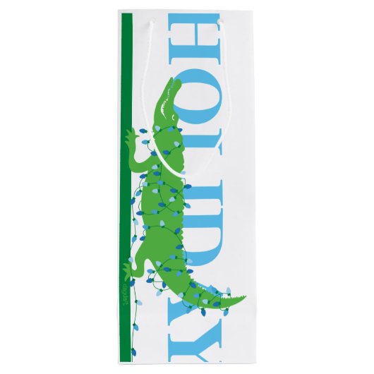 Sac à vin de vacances Alligator (Dos)