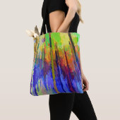 Sac Abstrait coloré avec toute impression (De près)