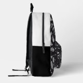 Sac Abstrait noir et blanc (Gauche)