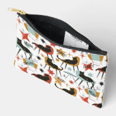 Sac Accessoire Chat Noir Rétro Élégant de Style MC (Ouvrir)