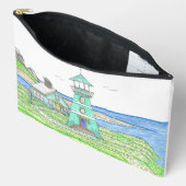 Sac Accessoire Cyan Lighthouse (Ouvrir)