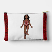 Sac Accessoire de Danseur Rouge Animal (Verso)