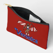 Sac Accessoire de Garde de Drapeau Rouge/Bleu (Ouvrir)
