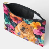 Sac Accessoire Grand Format ZEN GARDEN Smooth Chow (Ouvrir)